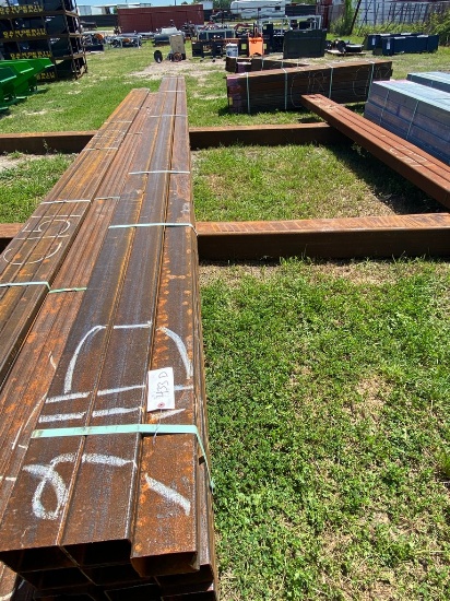 4" Sq. tubing 11 ga. 12 Pcs @ 20' 240ft.