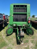 John Deere 435 Round Baler with PTO & monitor workd, net wrap