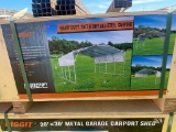 Diggit HD 20'x20' All steel car port
