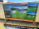 Diggit HD 20'x20' All steel car port