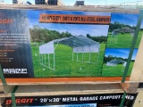 Diggit HD 20'x20' All steel car port