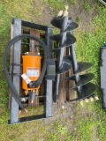 New Wolverine Quick Attach Auger with 2 bits
