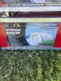 Gold mountain 20x30x12 Storage Shelter