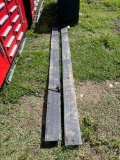 10' 6600lb Pallet fork Extentions