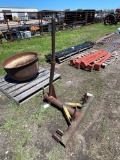 3 point hay spear