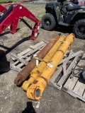 3 Large Hydraulic cylinders