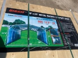 20x30 Metal Garage Carport Shed