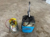 Side kick refrigerant recovery machine