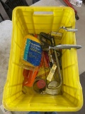 Crate of Saw Blades & Misc tools