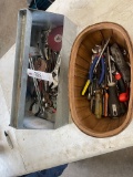 2-totes of Misc tools