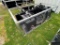 New Wolverine Quick Attach Skid Steer Grapple bucket 72