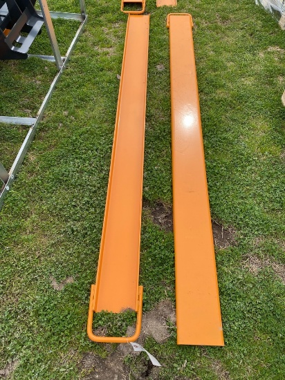 New Wolverine Quick Attach Skid Steer Pallet forks 8ft. Model# EX-66-98L