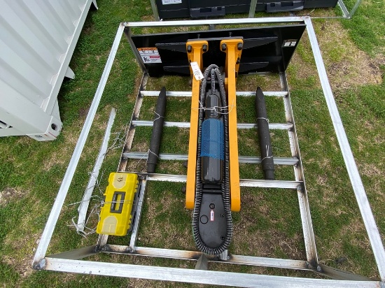 New Wolverine Quick Attach Skid Steer concrete Breaker 51" Model # CB-11-750F