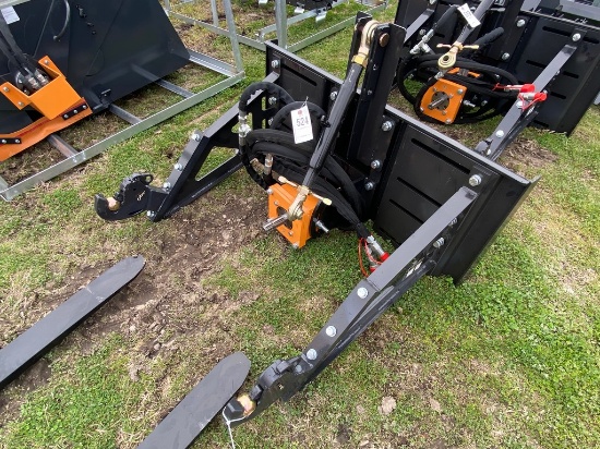 New Wolverine Quick attach Skid Steer 3 point Hitch Adapator Model#PHA-15-02C