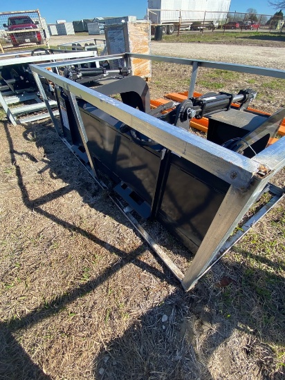 New Wolverine Skid Steer Soiled Bottom Grapple