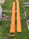 New Wolverine Quick Attach Skid Steer Pallet forks 8ft. Model# EX-66-98L