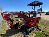 New Miva VA120 Mini Excavator 15hp Gas Engine