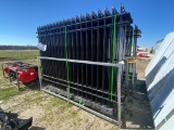 200' Galvanized steel fence 20-10x7 Pannels