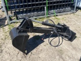 Mini skid quick Attach Backhoe Attachment