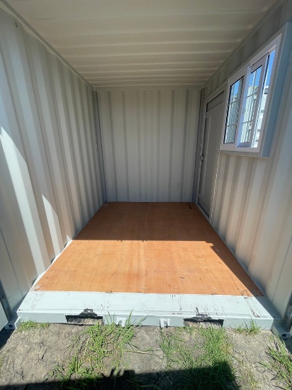 9' Storage Container with side door & window