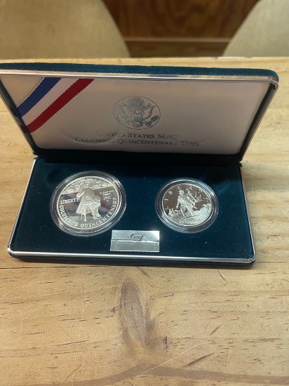 united States Mint Columbus Quincentenary coin