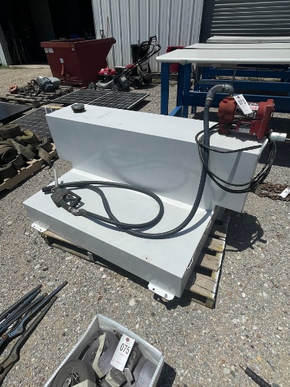 100 Gallon Fuel Tank With 12V Pump