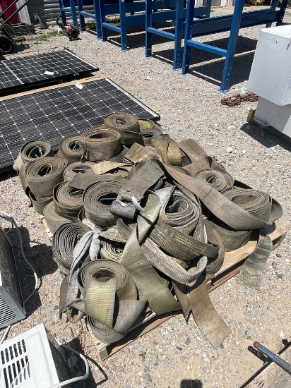 Pallet full of 4" Straps
