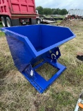Blue Self Dumping Hopper