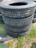 4-11R 22.5 Semi Tires