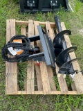 New Wolverine Mini skid Quick Attach Auger
