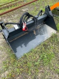 New Wolverine Mini Skid quick attach 4 in 1 bucket