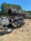 Tire Rack with all tires & Wheels