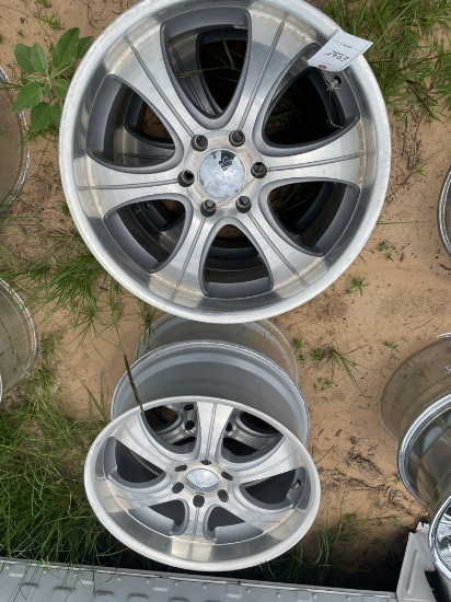 4-20" 6 Lug Boss Wheels