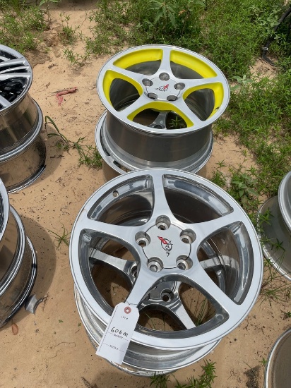 4-Chevy Corvette Wheels