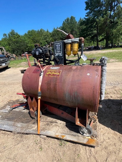 Gas Buggy with pump & 2 transmission jacks