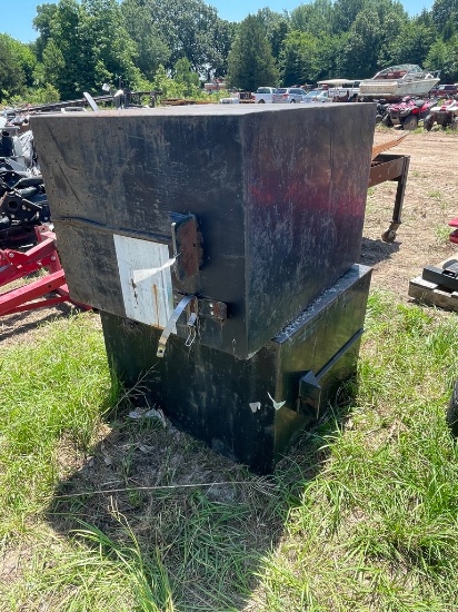 2-Large Metal Side Boxes