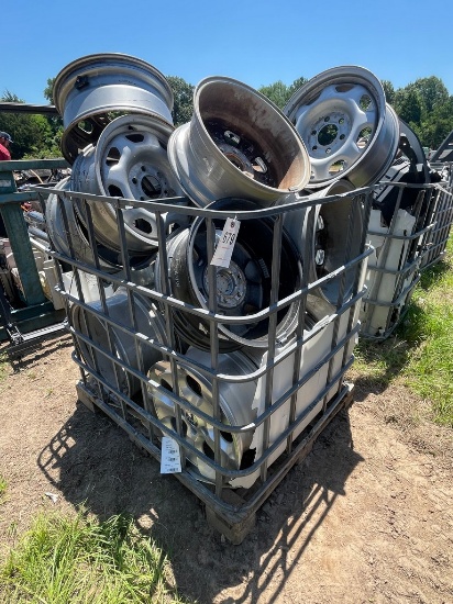 Crate full of Misc Wheels