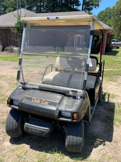 Club Car 36V Golf Cart with Back Seat,Windshield Runs & Has Charger