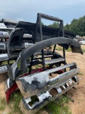 Rack with bumpers