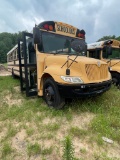 2006 International CE 300 School Bus Diesel Engine 159K Motor cranks and runs has transmission issue