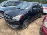 2017 Mitsubishi Mirage black 138K Miles runs & drives clean title