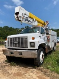 1993 Chevy C710 Kodiak CAT Diesel Engine 147K miles Standard Trans with Bucket Lift Runs & operates