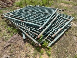 Bundle of metal Fence Panels