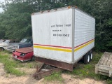 14' Box Truck Trailer Tandem 7K Axles