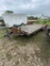 16' Car Hauler 3500lb Axles with ramps