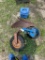 2 bush Hog Wheels, 3 Point Mo Blade plow