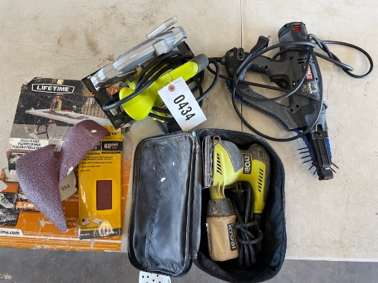 Ryobi Saw,Sander,Screw gun