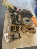 Crate of Straps & ratchets