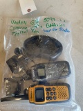 Uniden GMR 5099 Walkie talkies charge cradle batteries rated for 50 Miles