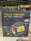 Titan 8 in 1 Power Mate with solar charger